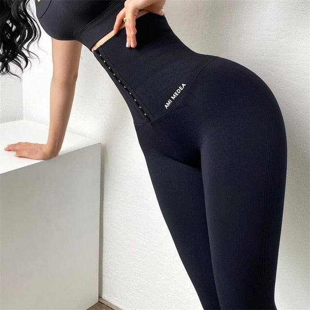 leggings espartilho Sexy cintura alta fitness GG - Frete Gratis